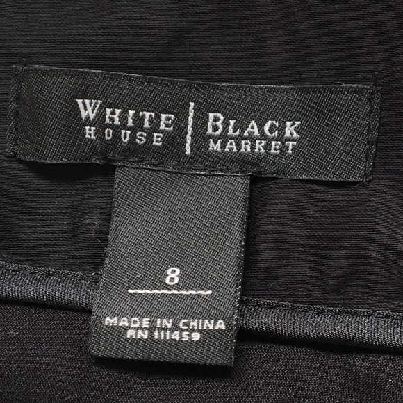 WHBM Layered Ruffle Pencil Skirt Size 8 - Picture 7 of 10